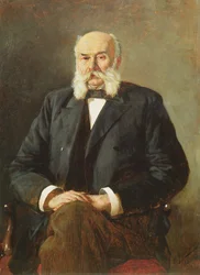 Portrett av Ivan Gontcharov, 1888